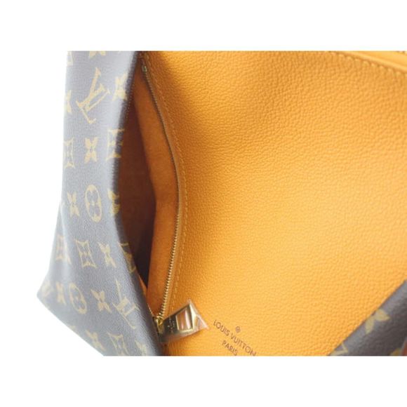 Louis Vuitton Saffron V Tote MM Shoulder Bag Monogram Canvas - Picture 5 of 7